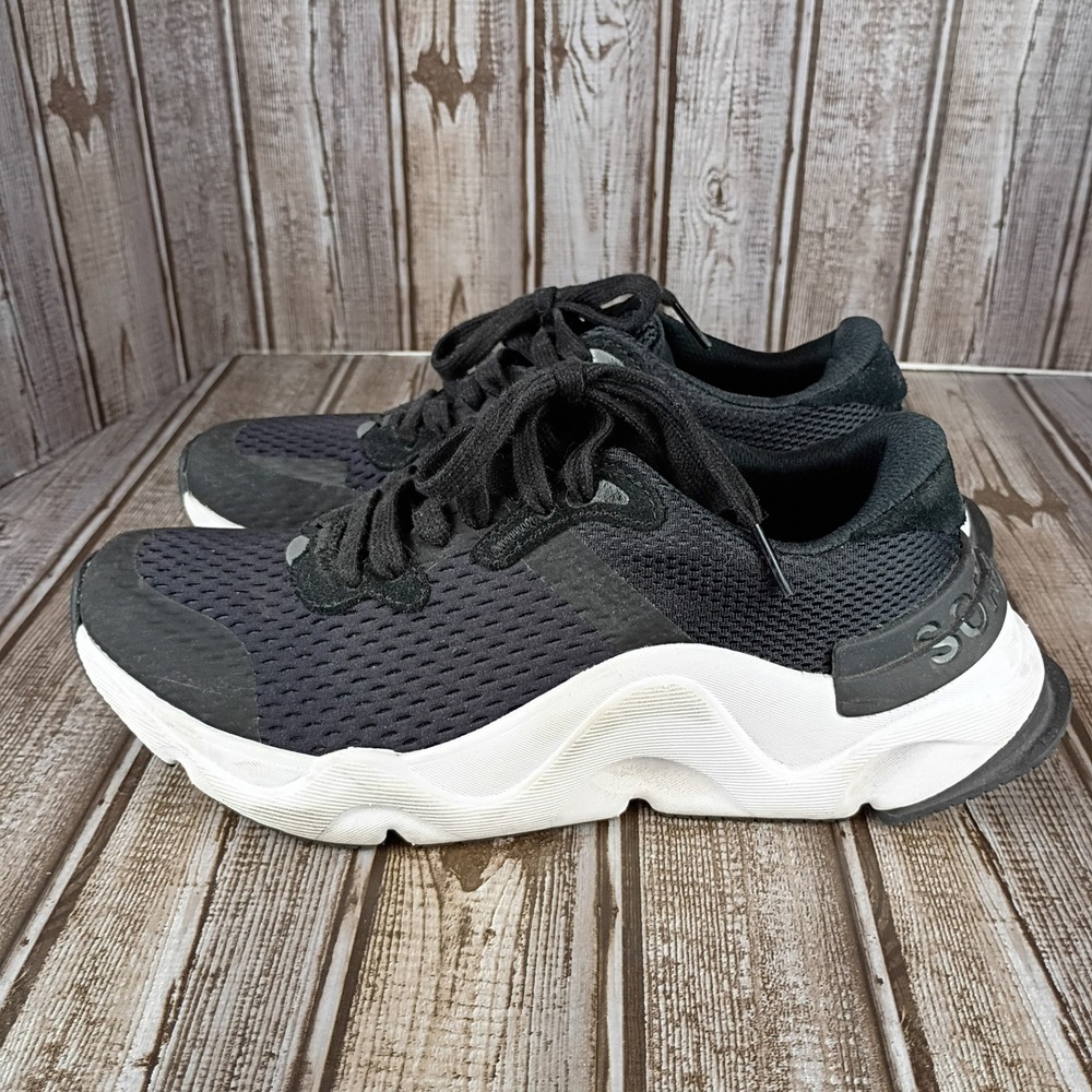 Sorel Kinetic RNEGD Lace Black White Mesh Sneakers Womens 8 NL4145-010